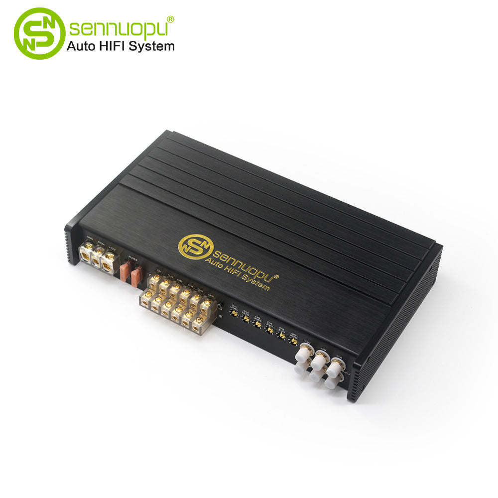 Sennuopu HQ-200.6A Car 6-channel Class AB amplifier – Sennuopu Audio