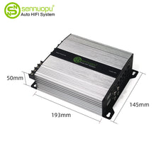 将图片加载到图库查看器,Sennuopu M70.4 Monoblock Car Sound Amplifier Class D Subwoofer Audio Processors