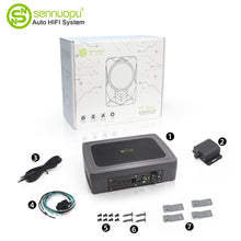 Load image into Gallery viewer, Sennuopu T6Bass Car Active Subwoofers 150W RMS Slim 6*8 inch for Underseat