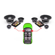 Cargar imagen en el visor de la galería, Sennuopu SK-8 3 Way Loundspeaker 2 inch Tweeter 3 inch Midrange 6.5 inch Subwoofer