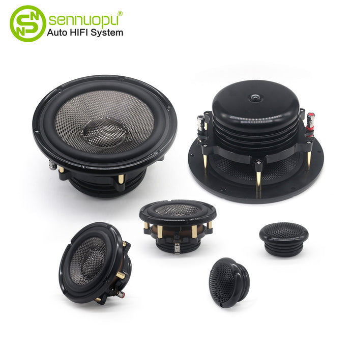 Sennuopu PM100 Three-way set speaker car audio non-destructive installation