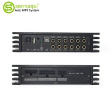이미지를 갤러리 뷰어에 로드 , Sennuopu Car Audio 8 CH Amplifier with 10 CH DSP Processor Bluetooth Amp Equalizer Amplificador Automotivio Sound  TS850
