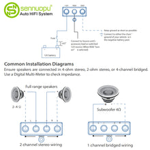 Load image into Gallery viewer, Sennuopu K400.2D Car amplifiers Digital full range D
