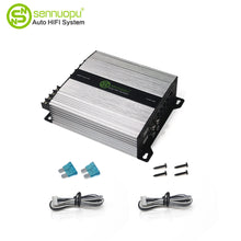 将图片加载到图库查看器，Sennuopu M70.4 Mini Power Automotive Audio Woofer Amp Car Sound Amplifier 2Ch 12V Box 4 Channel Stereo Class D Amplifier for Car
