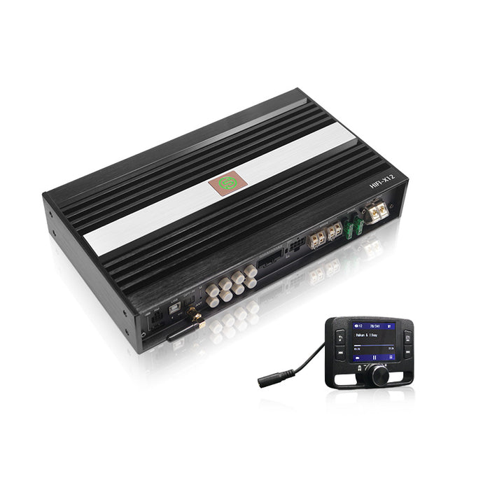 Sennuopu Car DSP Amplifier 8 CH AMP with 10 CH Digital Signal Processor  HI-FI Sound System-HIFI X12
