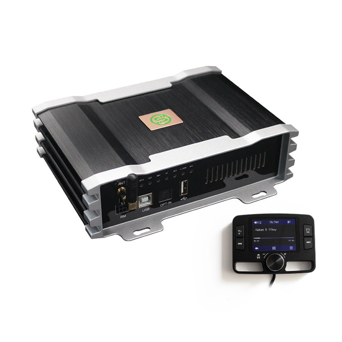 Sennuopu 8 Channel Digital Sound Processor with 4 Channel Amplifier --HIFI X11B Plus